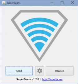 Быстрая передача больших файлов с SuperBeam Windows